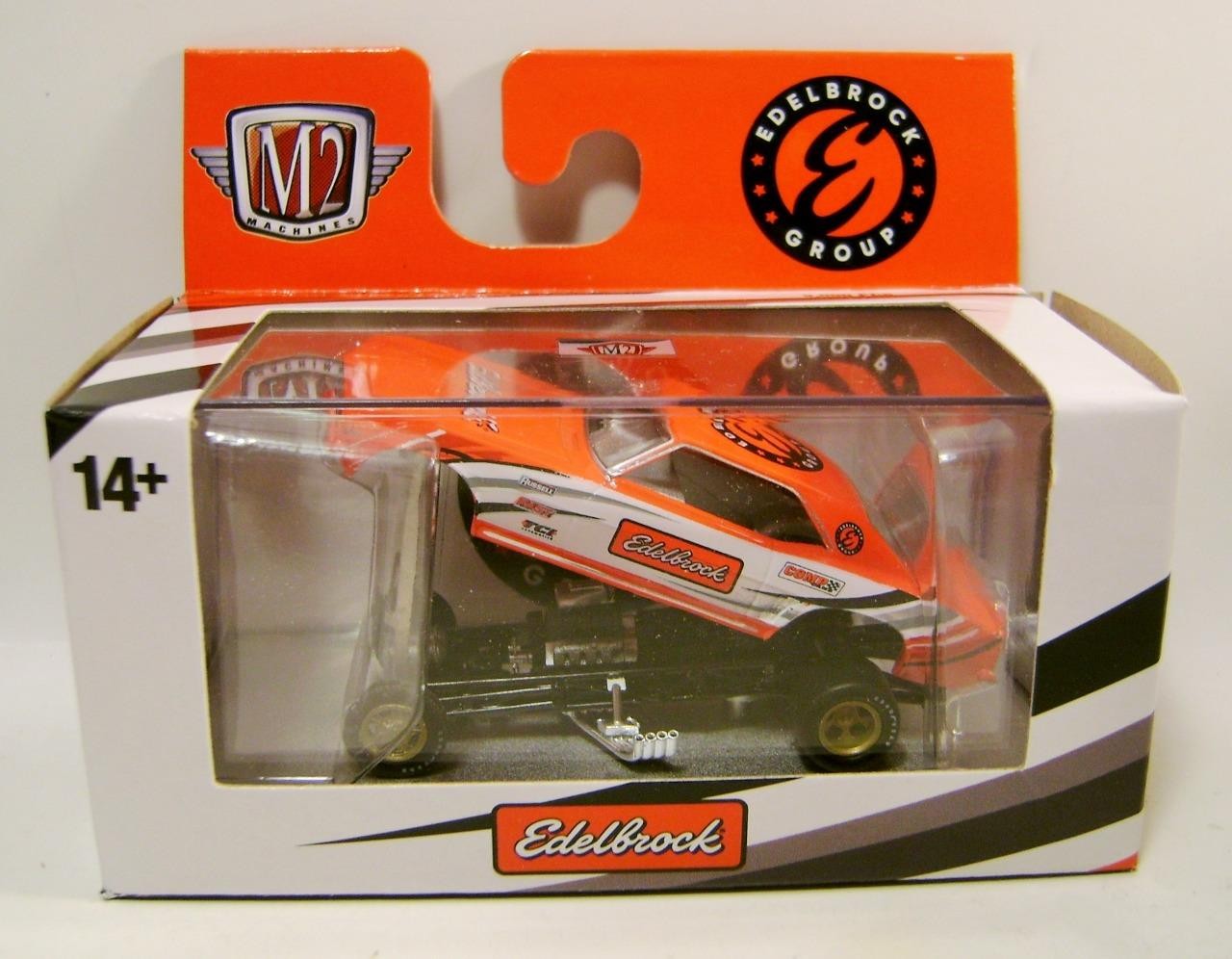 1969 '69 CHEVY CAMARO Z/28 FUNNY CAR EDELBROCK R81 M2 MACHINES DIECAST 2024