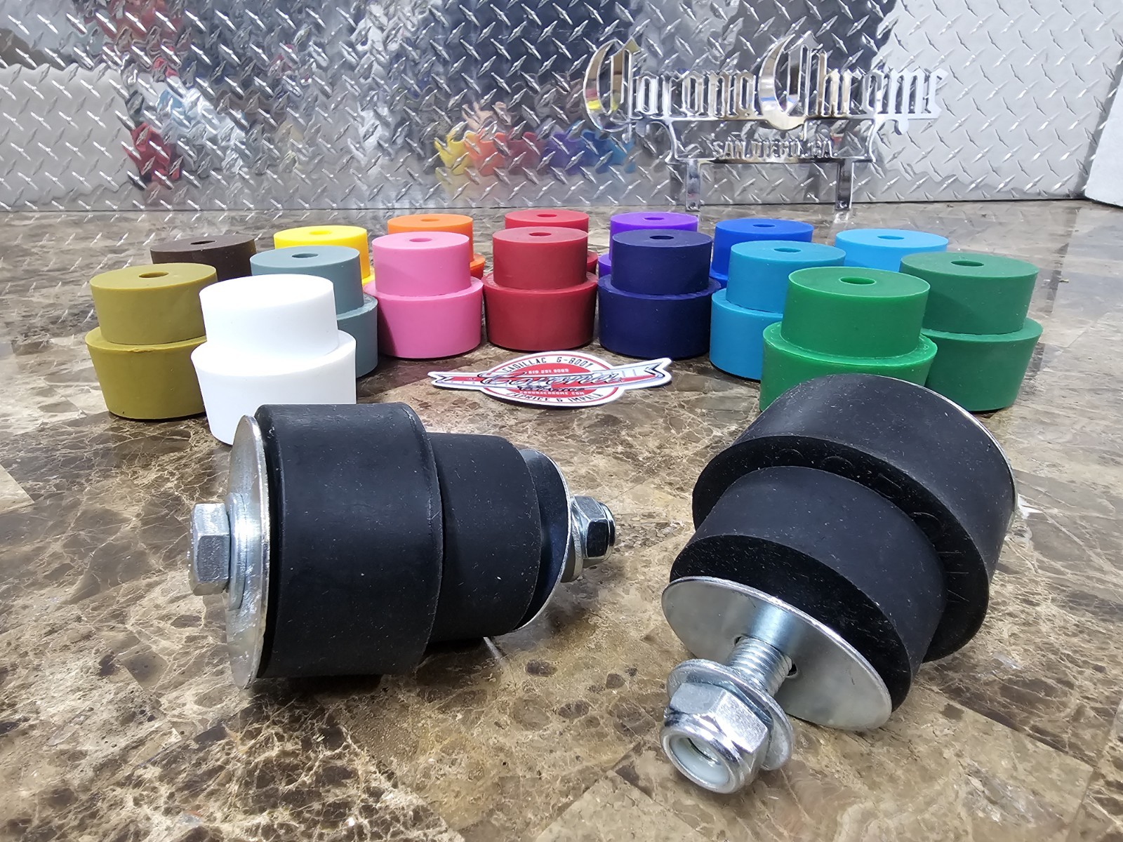Radiator Core Support Bushing Set 78-87 GBODY
