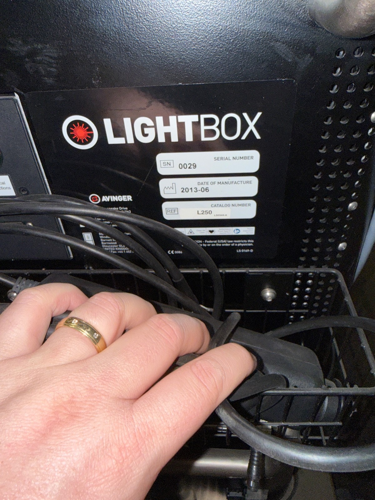 Avinger LightBox L250 Intravascular Imaging System