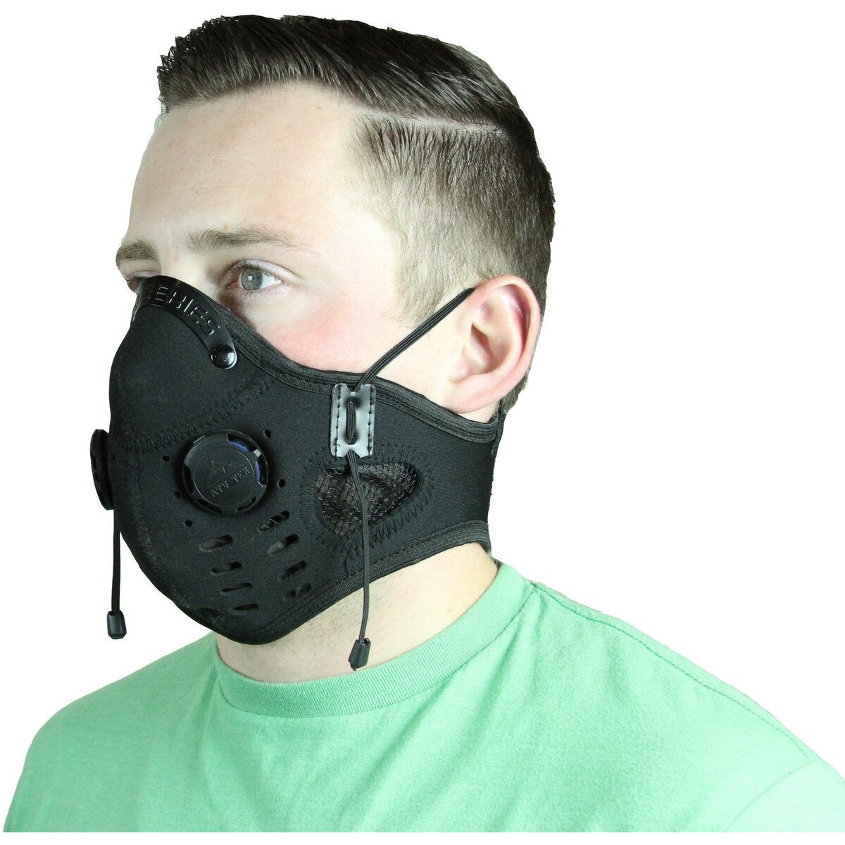 ATV Tek Black Elite Series Neoprene Dust Mask ( One Size ) EDMBLK