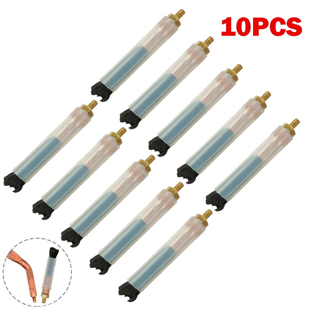 10x M6 Weld Brushes for Weld Seam Bead Joint Cleaning Polishing Machine Cleaner