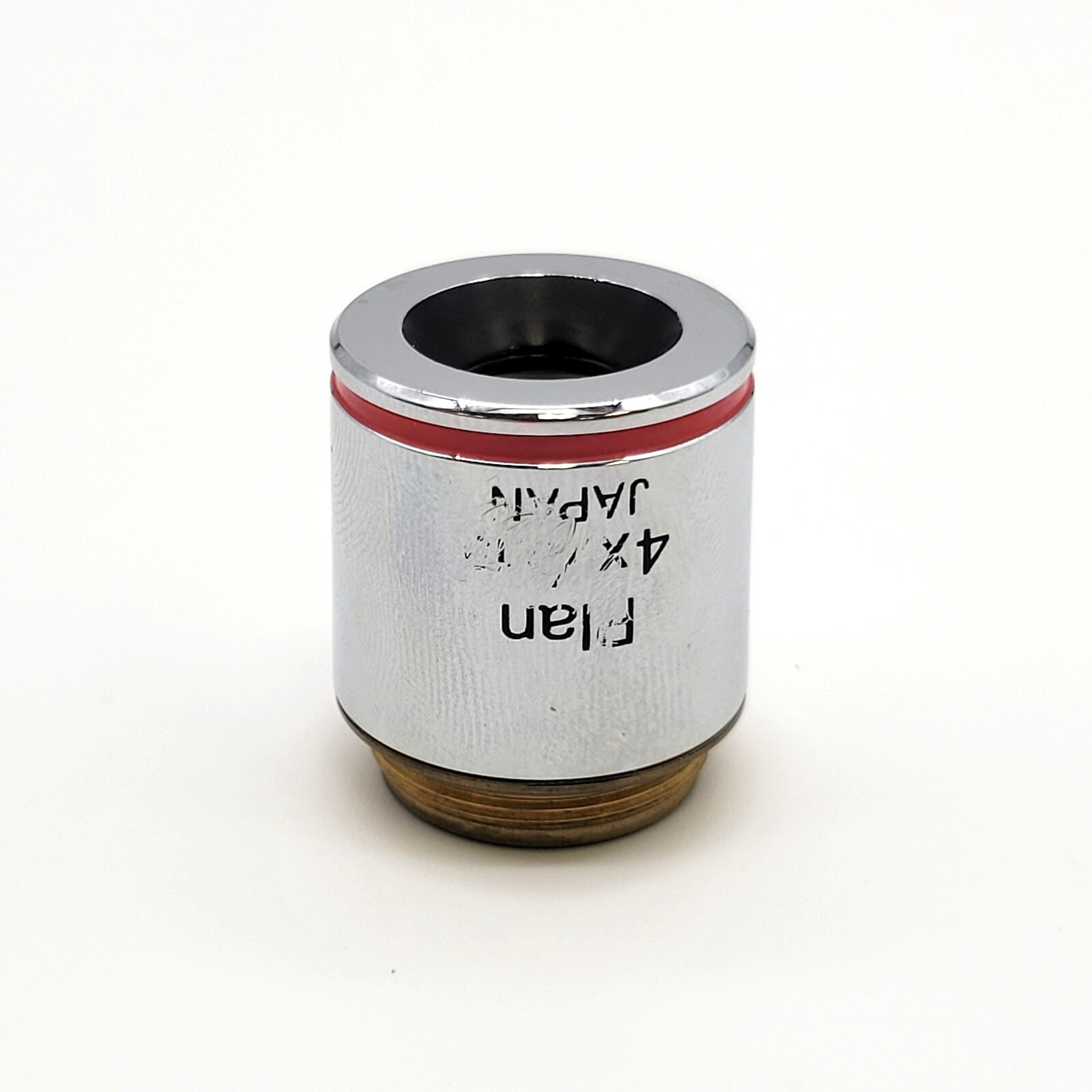 Olympus Microscope Objective Plan 4x *see description*