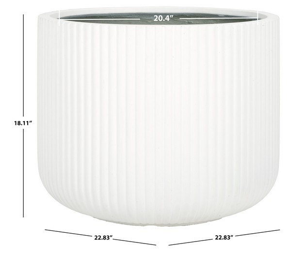 Safavieh LUCCA LARGE PLANTER POT, Reduced Price 2172780722 PAT1533C