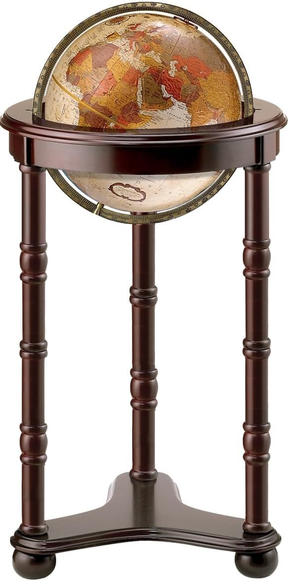 Replogle Lancaster Floor Globe, Bronze Metallic 12"