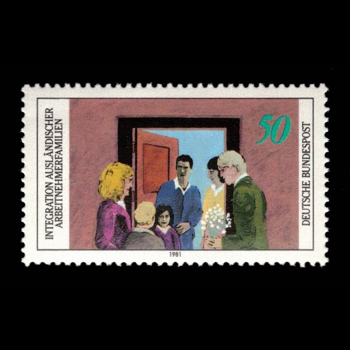 Germany, Scott 1345, Foreign Workers, 1981, MNH, 112203