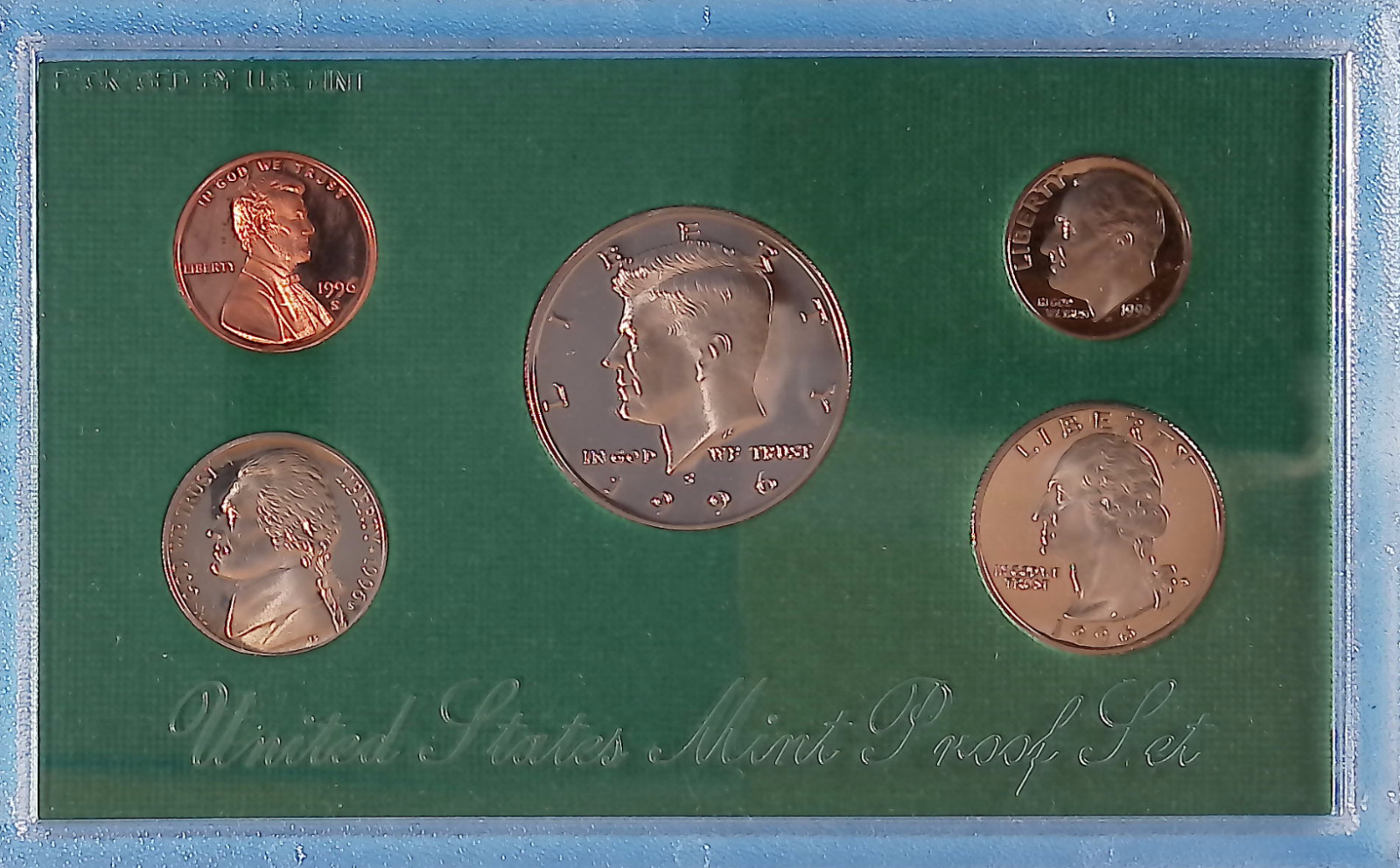 1996-S United States Mint Proof Set 5-Coins