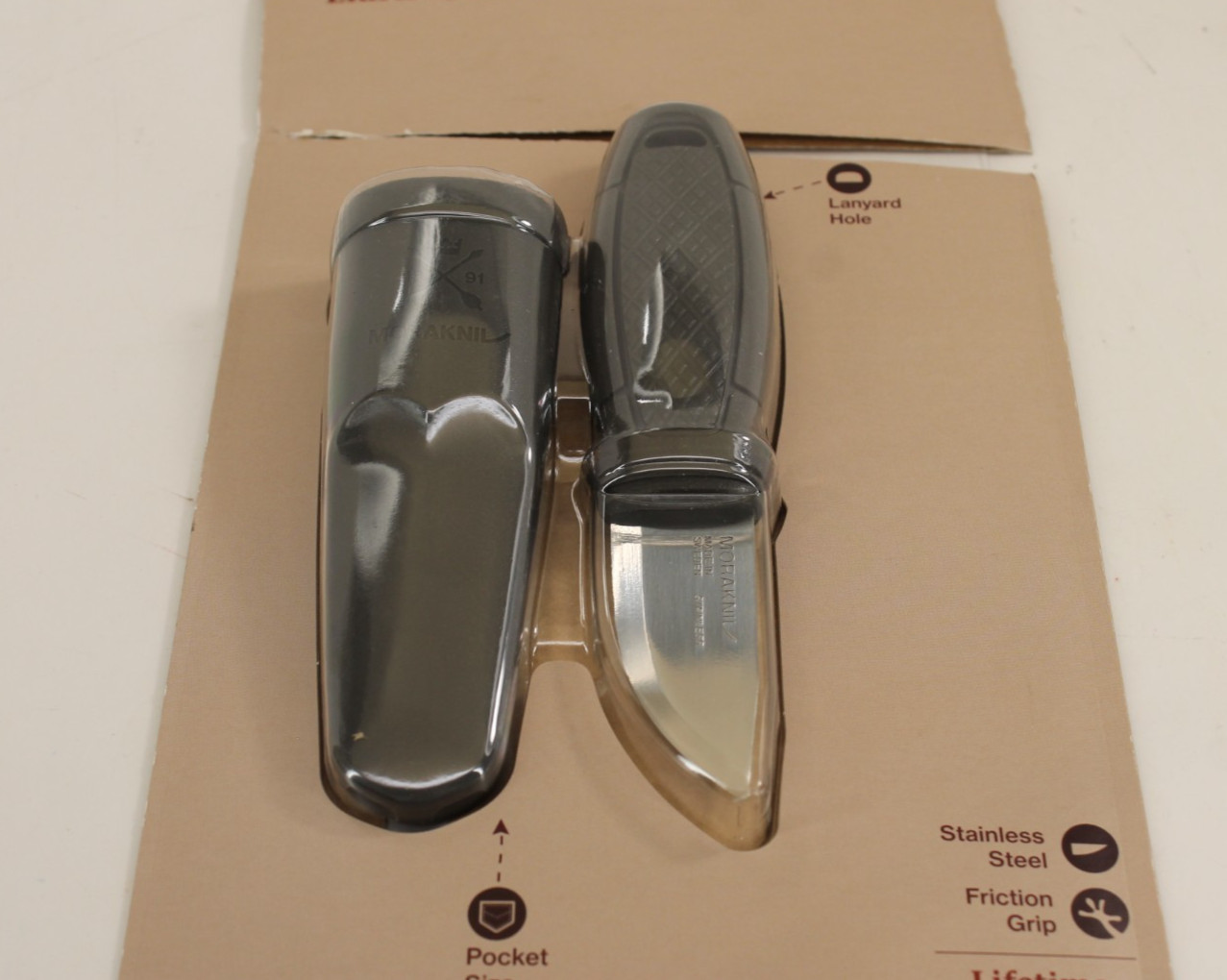 Morakniv Eldris Light Duty (S) 2.3" Dark Grey Knife