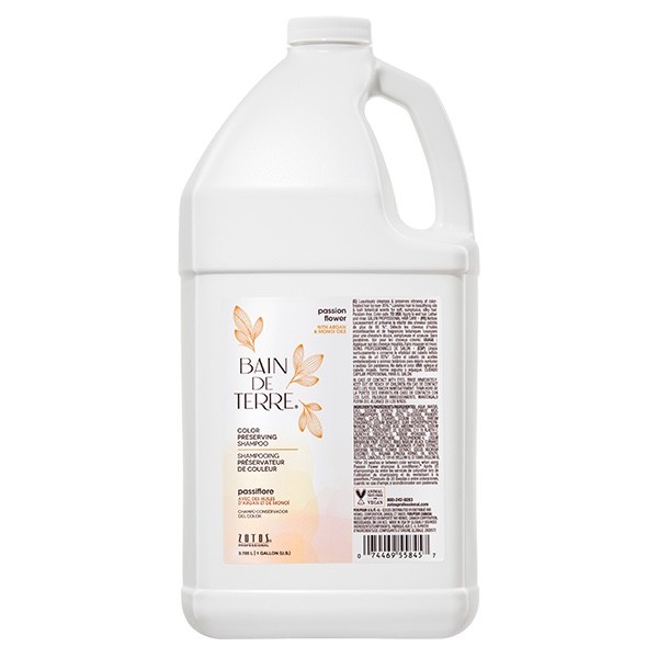 BAIN DE TERRE PASSION FLOWER COLOR SHAMPOO - GALLON - FREE SHIP