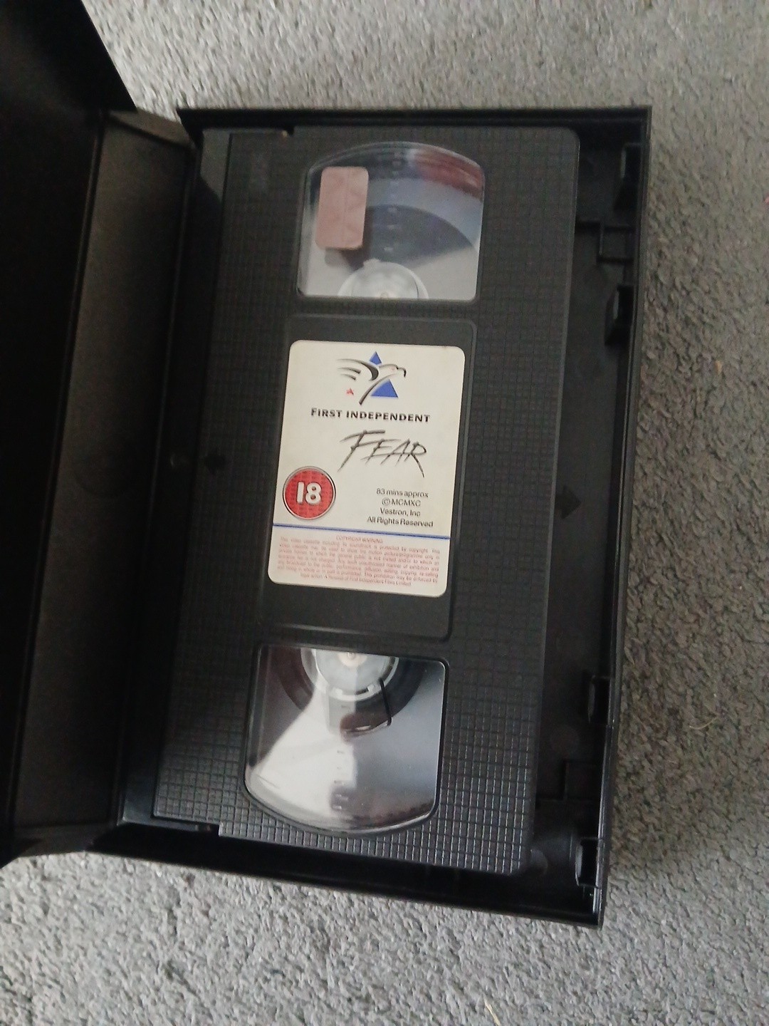 vhs big box ex rental horror