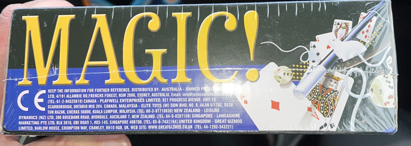 Magic Kit Includes 12 Magic Tricks For Ages 8+ New Unopened!! By KidzLab