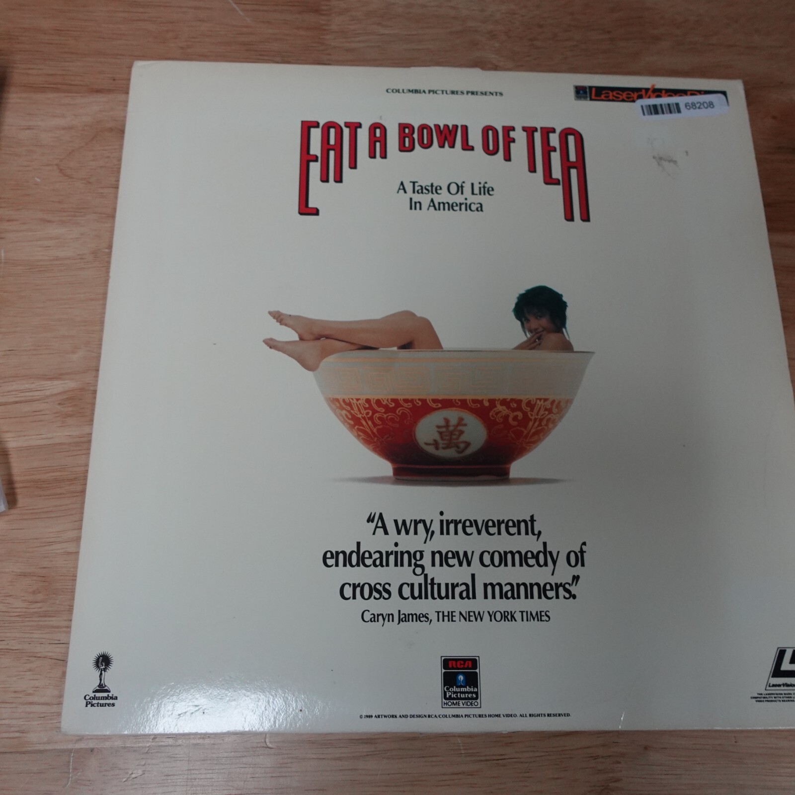 Eat A Bowl Of Tea Laserdisc Ld Movie
