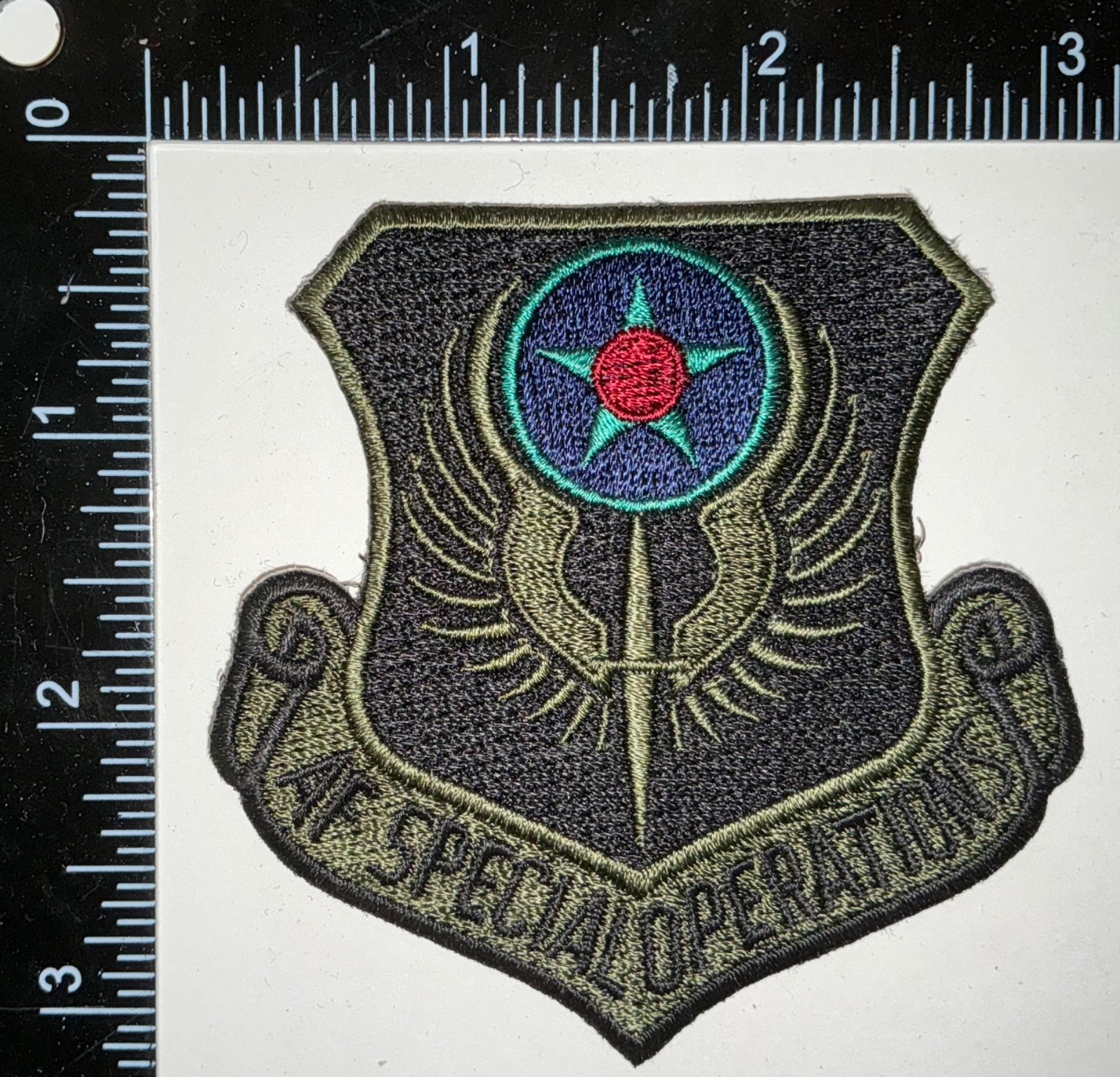 USAF US Air Force Special Operations Group HOOK & LOOP Patch