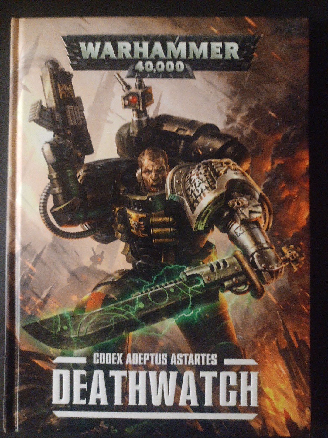 40K  CODEX ADEPTAS ASTARTES DEATHWATCH 2016 HARDCOVER BOOK Great Shape AUTHENTIC