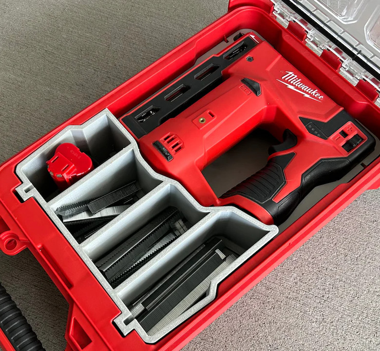 Packout Compact Insert For Milwaukee M12 Stapler Compact Organizer Tool H