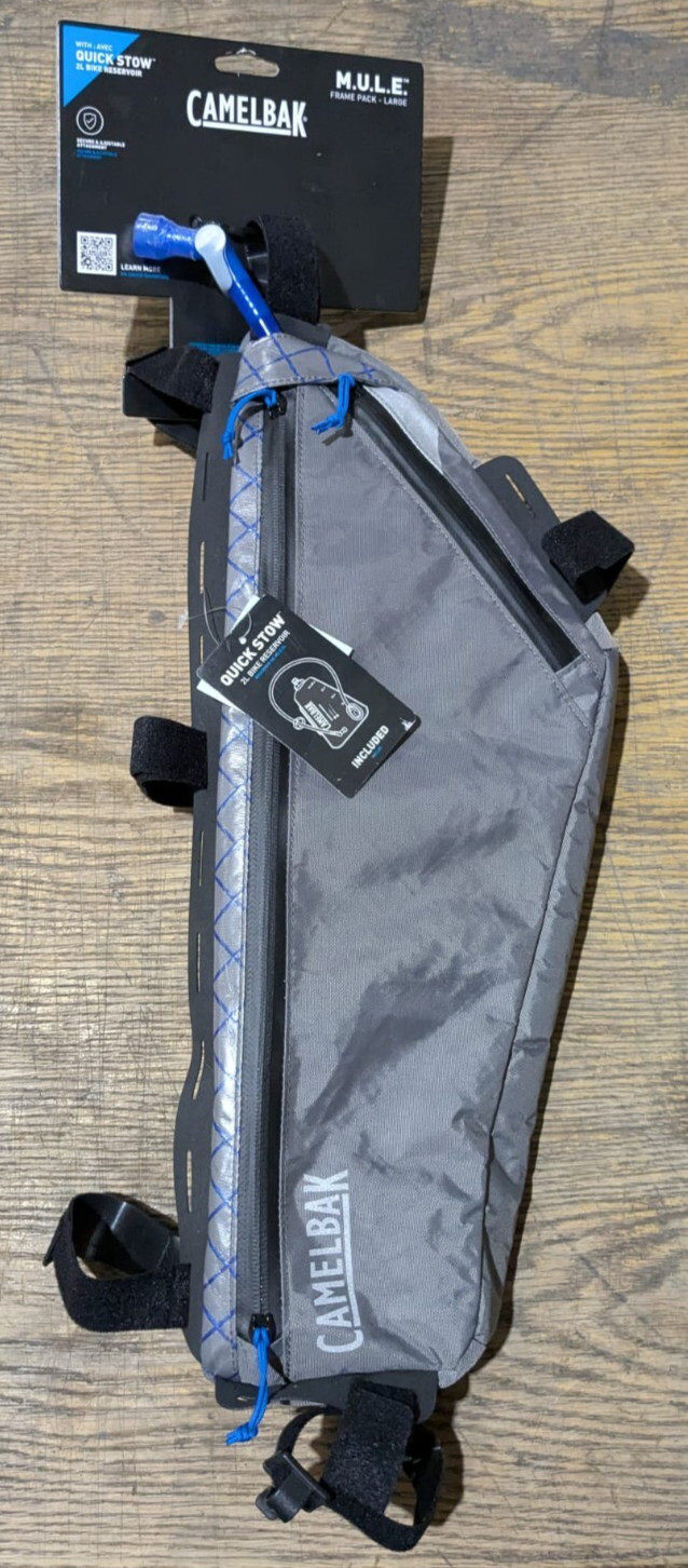 CamelBak M.U.L.E. Bikepacking Waterproof Triangle Frame Pack - 2 Liter Bag