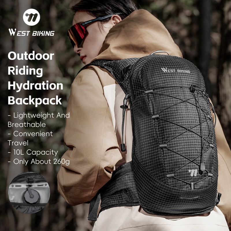 WEST BIKING Sports Backpack Cycling Camping Hiking Climbing without Water Bag