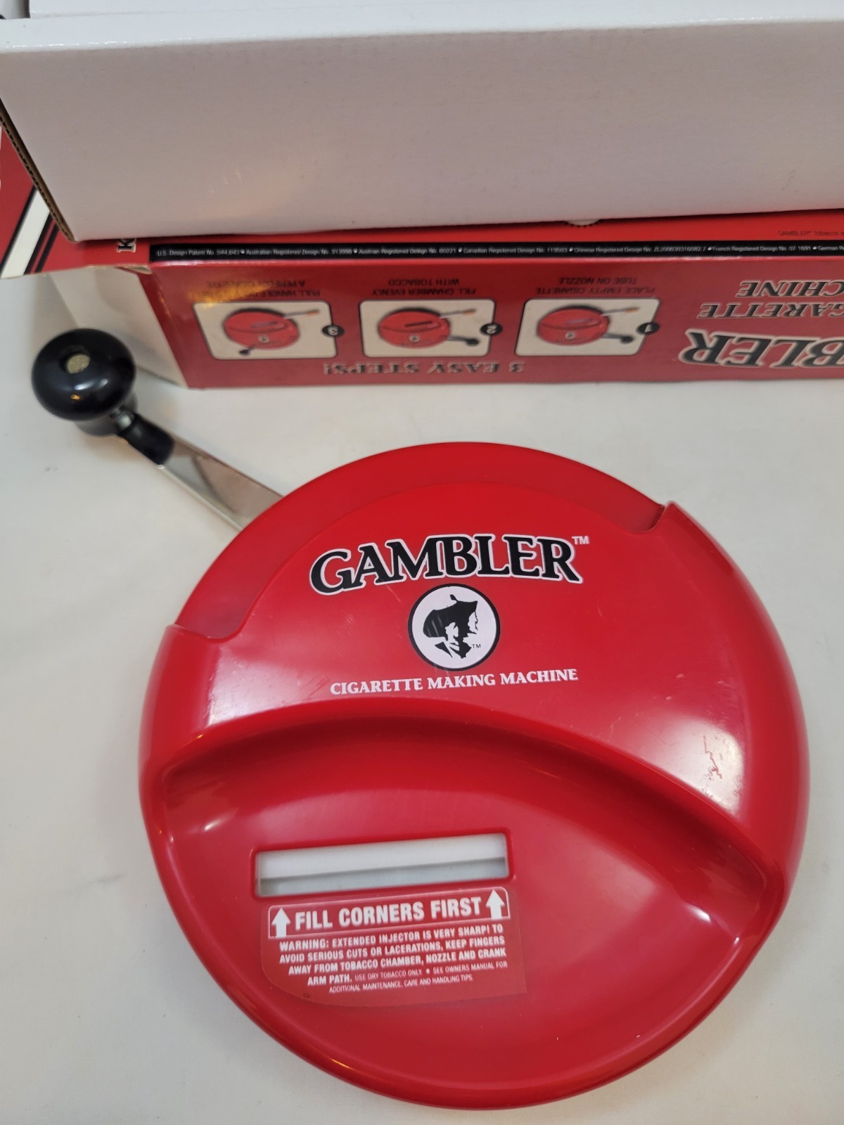 Gambler King Size Cigarette Making Machine Preowned in Box