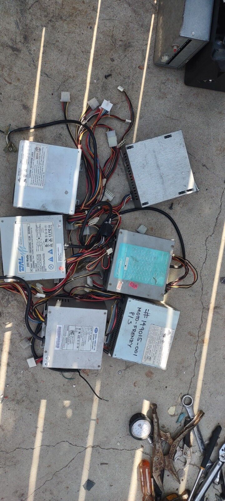 arcade computer cabinet power supply lot #105