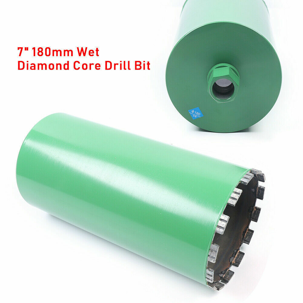 7"Wet Diamond Core Drill Bit For 13.5" Drill Depth Concrete Granite Block Coring