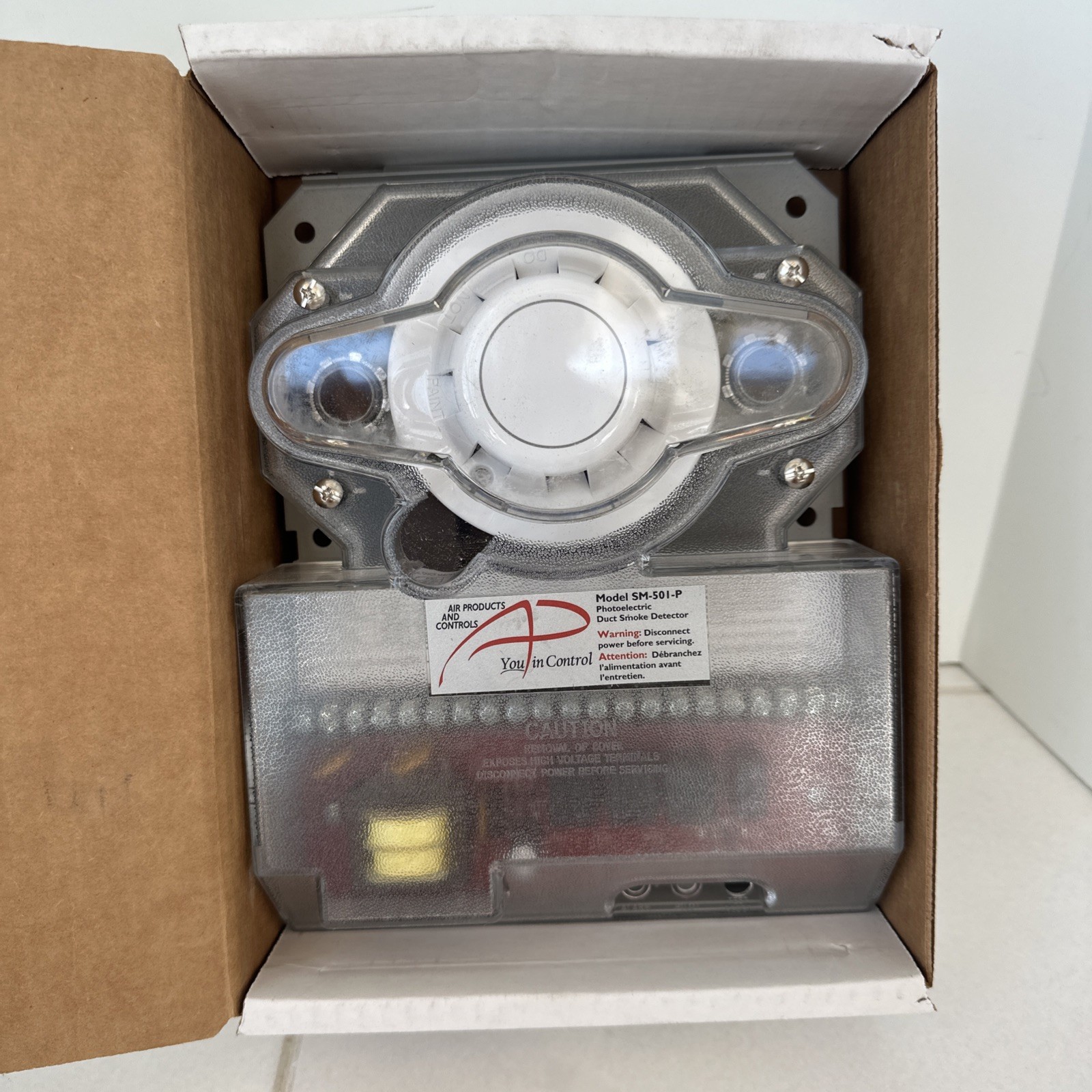 Grainger 4 Wire Conventional Duct Smoke Detector/ 45JU44