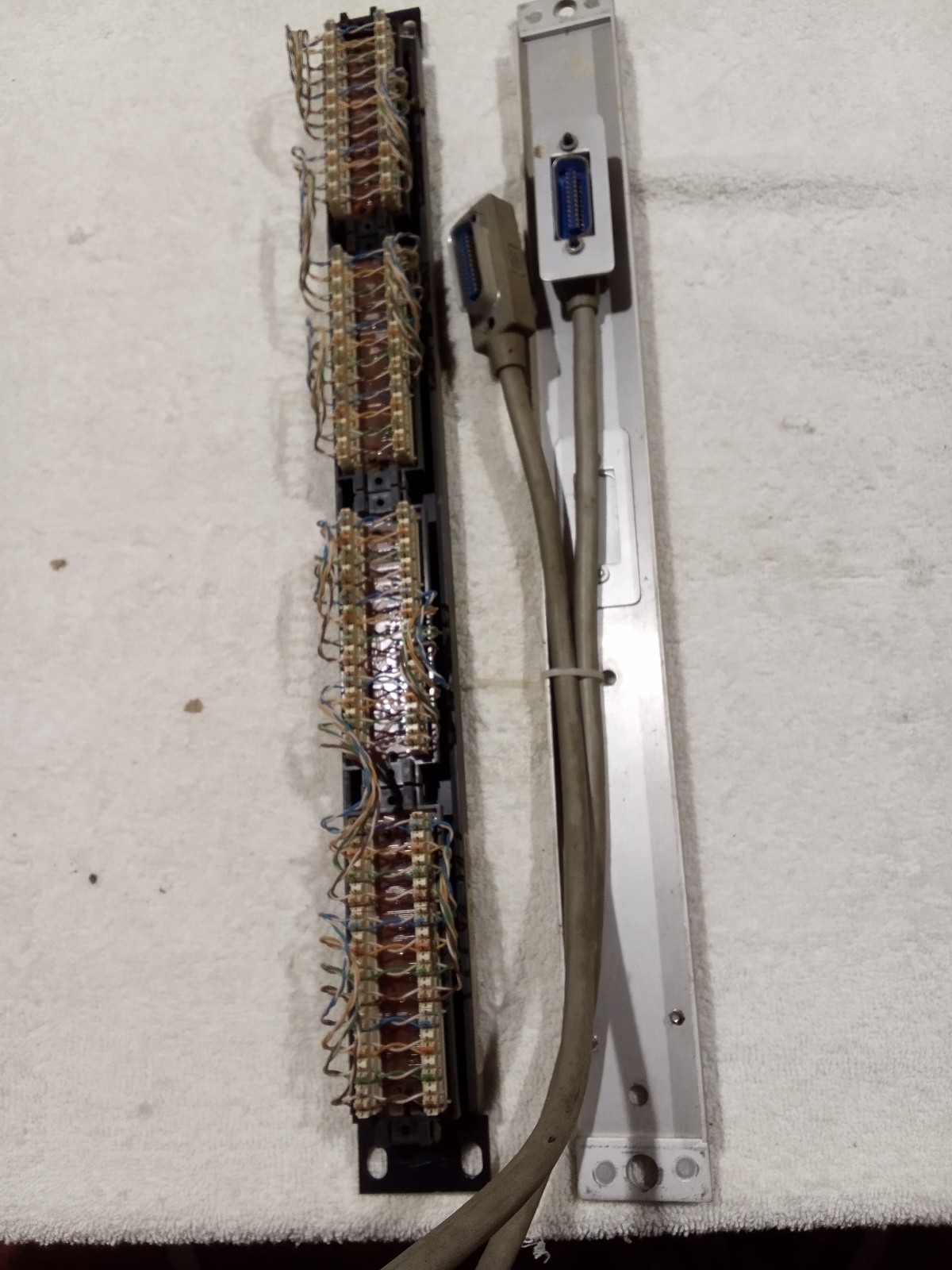 HPIB-488 & CAT-5 19" patch panels