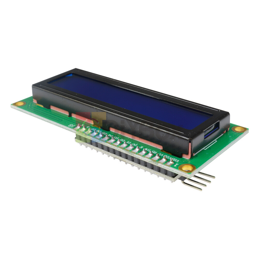 IIC/I2C/TWI/SP​​I Serial Interface 16X2 Character Blue 1602 LCD Display Module