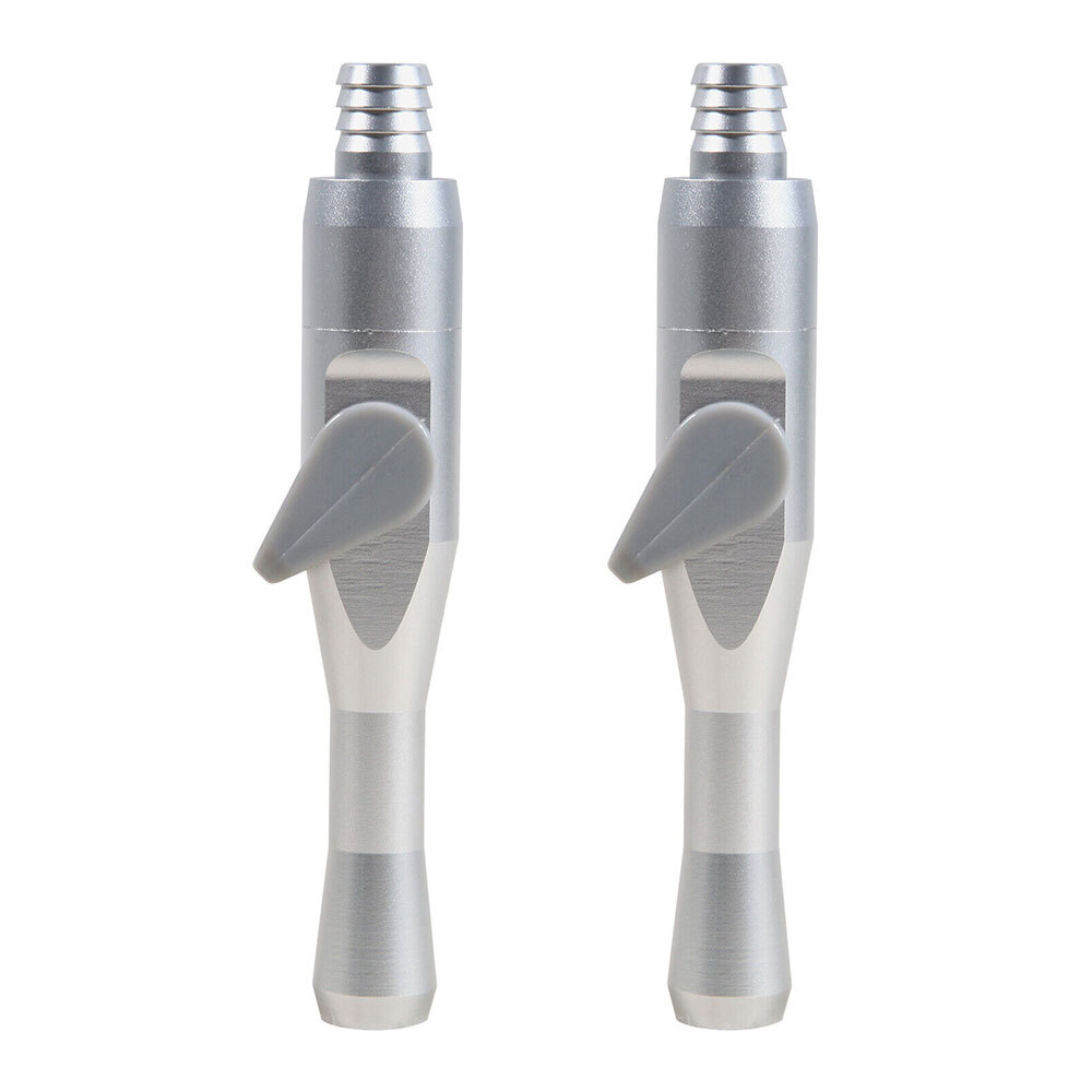 2Pcs Dental Strong Oral Saliva Ejector HVE Long Suction Tip Adaptor Handpiece US