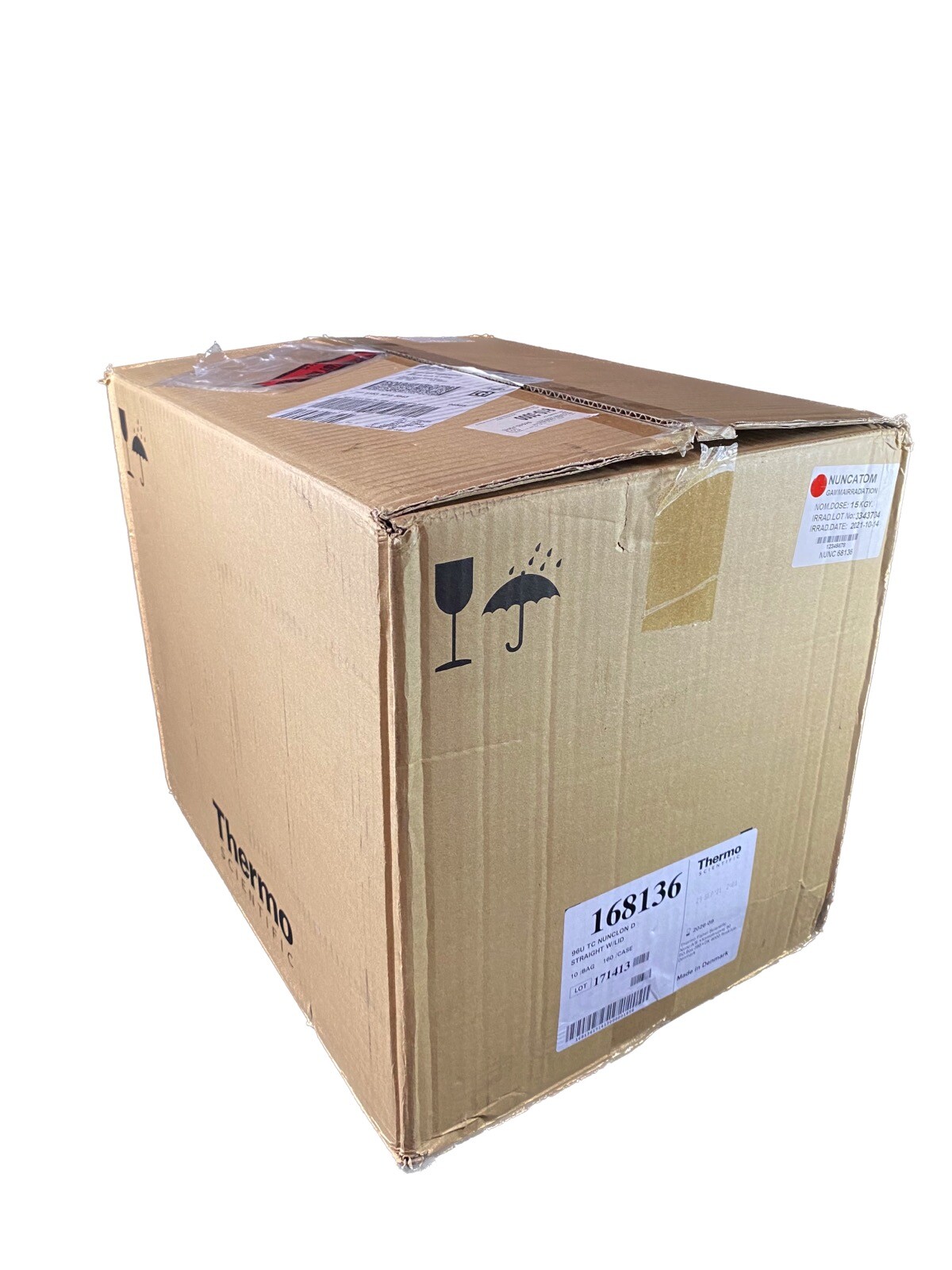 NUNC 96-Well Microplates Nunclon Delta-Treated U-Shaped-Bottom 168136 (160/cs)
