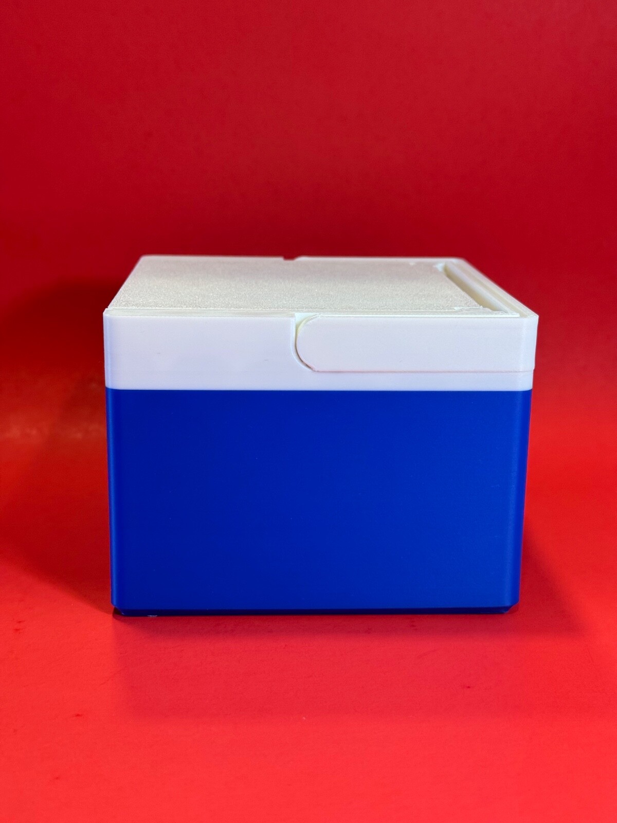 Blue Ice Cooler Deck Box For Magic The Gathering MTG EDH Commander Deck Box