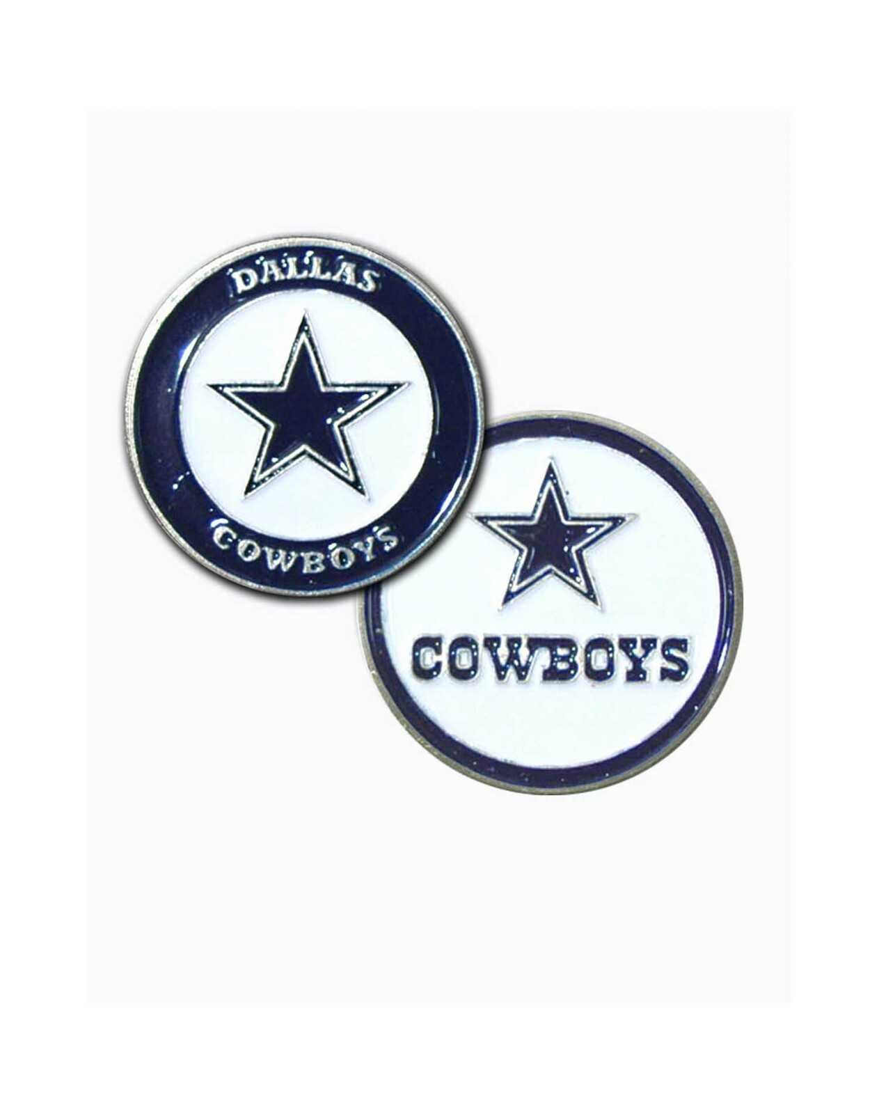 Dallas Cowboys - SINGLE Magnetic Ball Marker - NFL Football