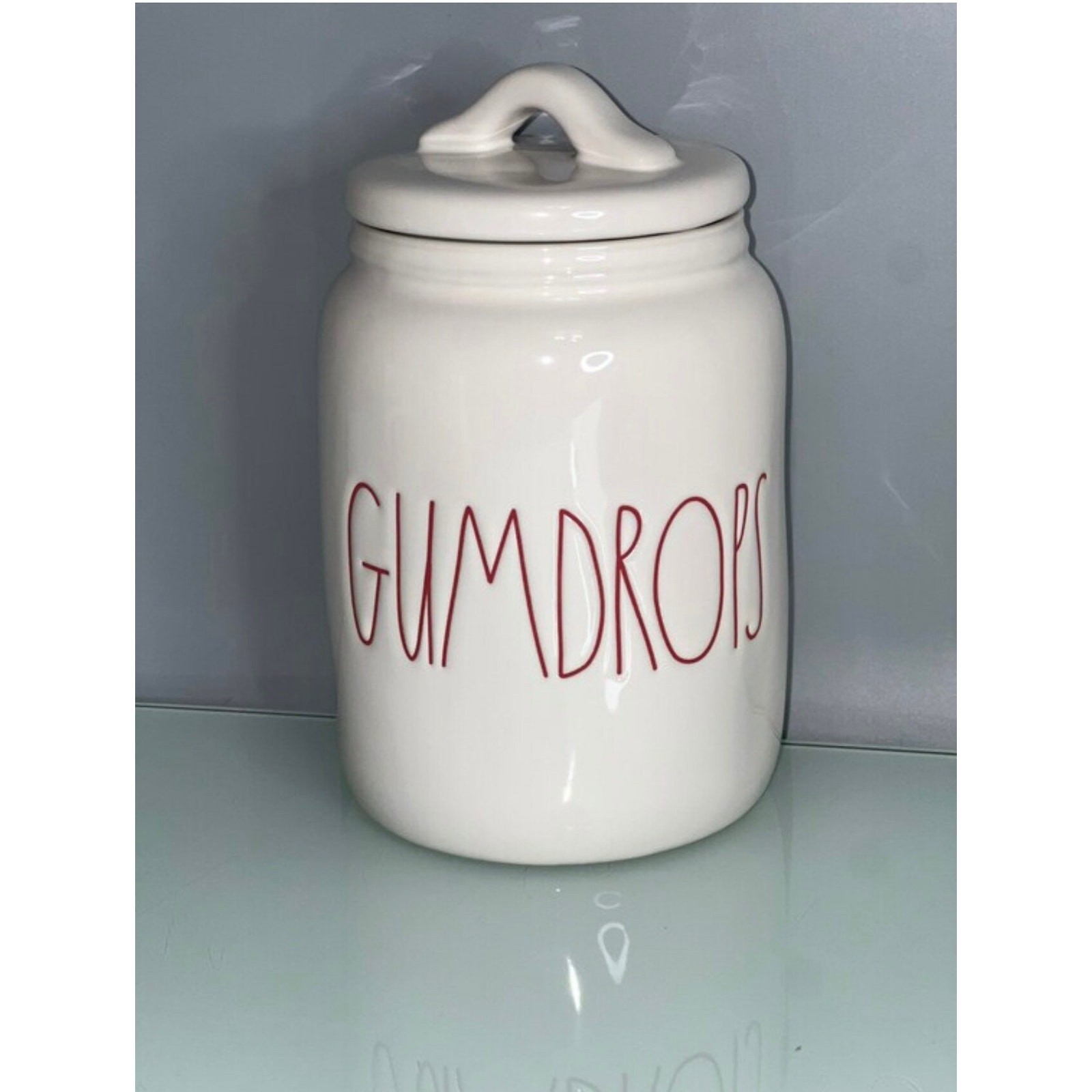 Rae Dunn Gumdrop Ceramic Canisters Jar