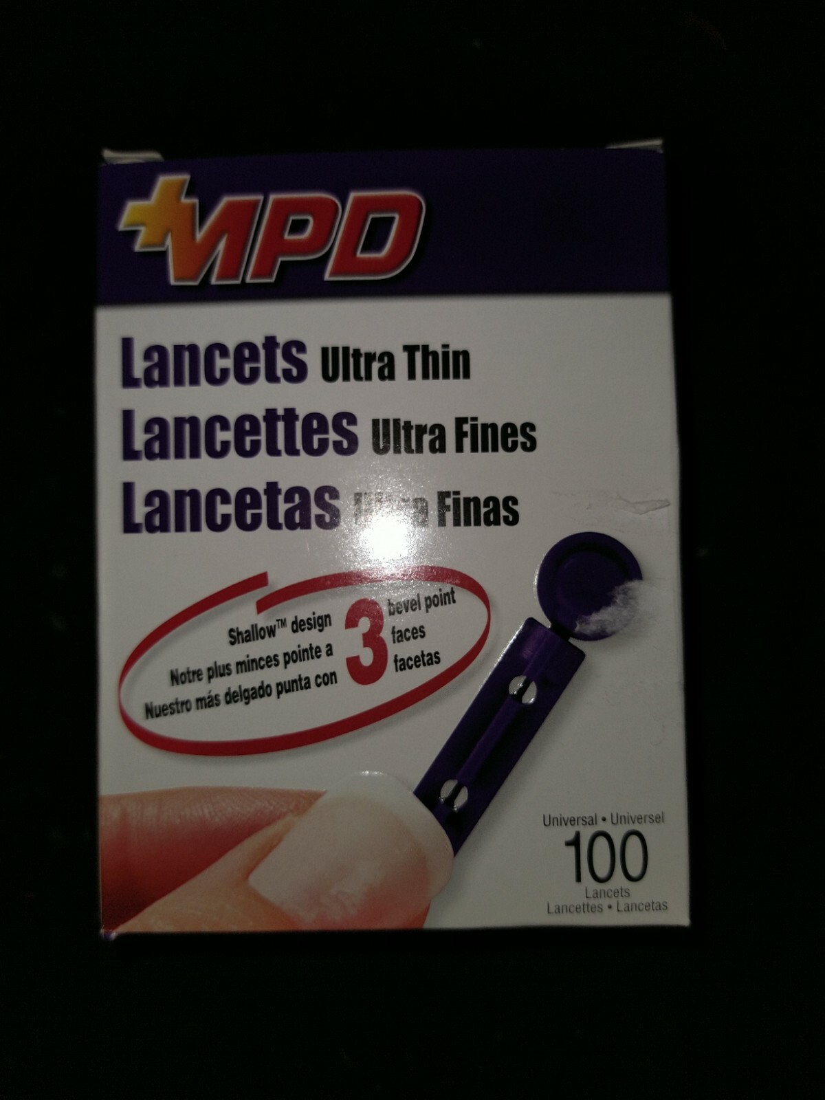New Lancets Ultra Thin, 100ct, Universal