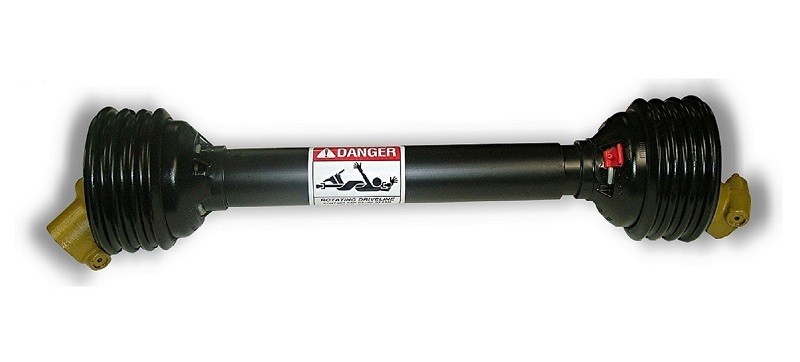 48" Complete PTO Driveline 1-3/8" 6 Spline QD x 1-1/2" Round 14006424 Farmer