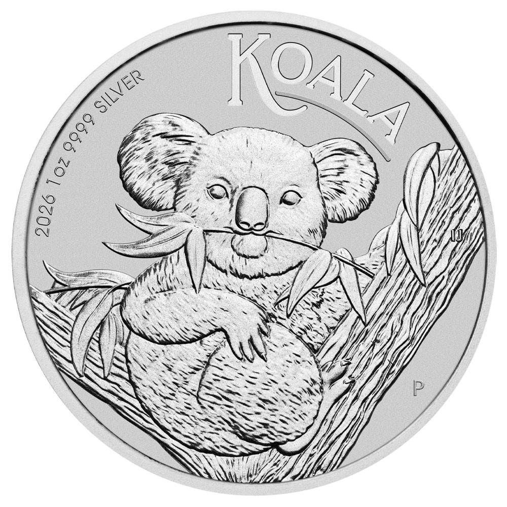 Australia 2026 $1 1-oz Silver Koala Brilliant Uncirculated