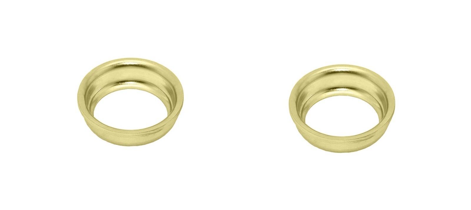 2pcs Bicycle Bottom Bracket Cups 51mm Left/Right Cruiser Lowrider Bikes Gold