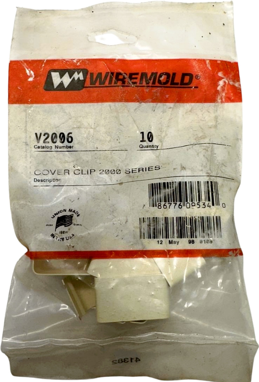 (Pack of 10) Wiremold V2006 Cover Clip 2000 Series *Free Shipping*