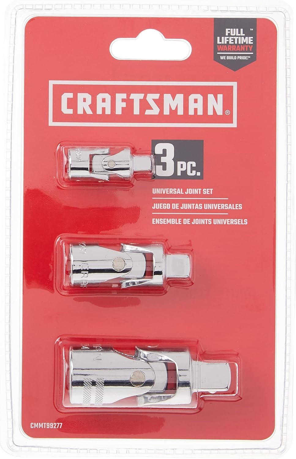 Universal Joint Socket, 3-Piece CMMT99277