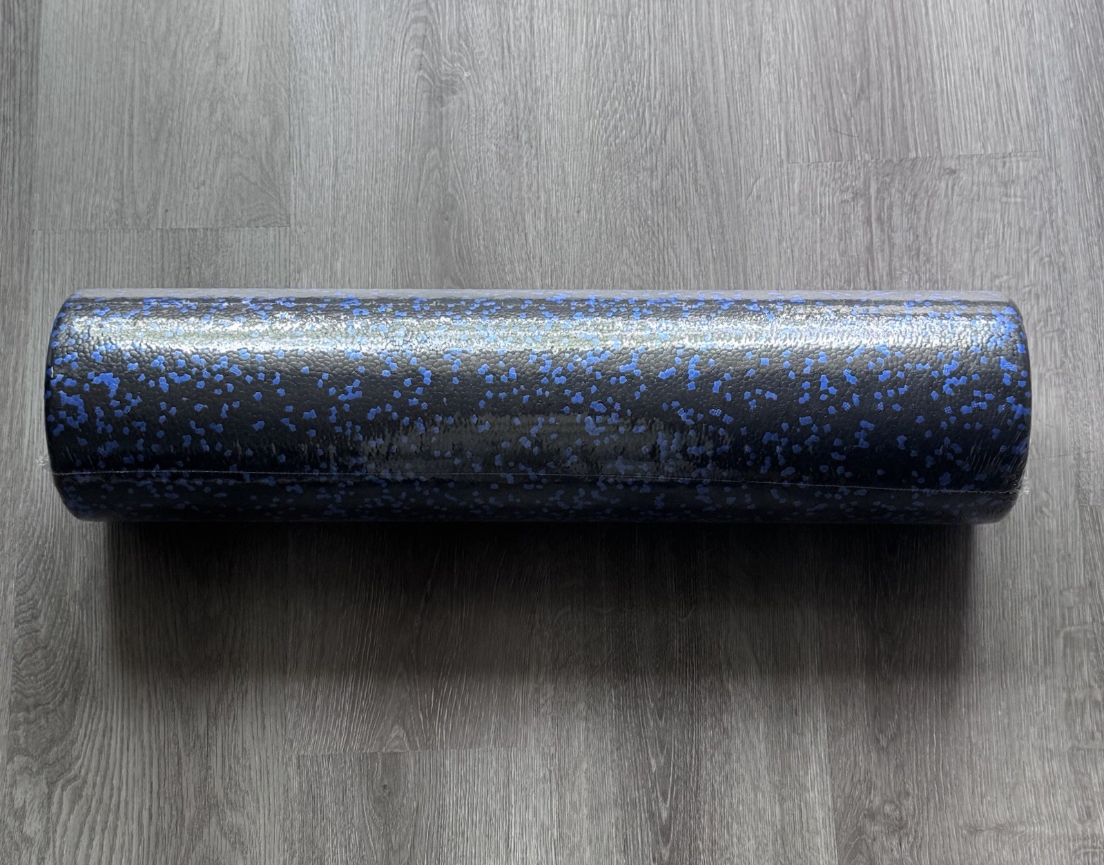 Amazon Basics 24" High Density Foam Roller Blue Speckled Muscle Massager Gym