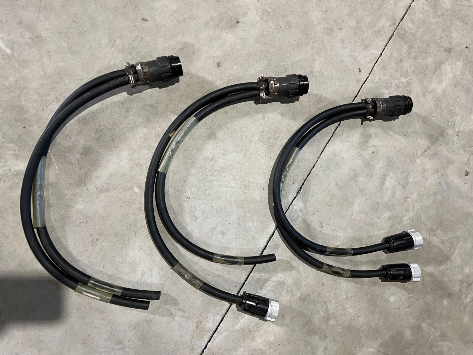 Socapex 19 pin breakin to socapex 7 pin cm lodestar motor cable LOT of 3