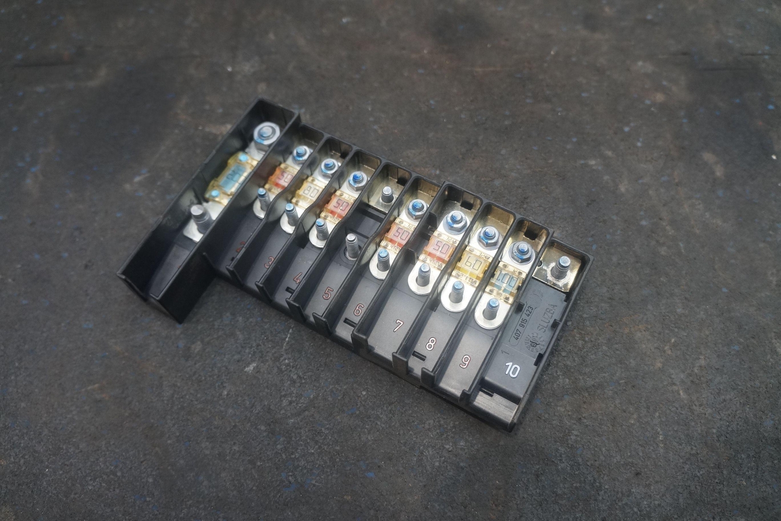 Battery Power Pre Fuse Box Relay 418405790 Lamborghini Gallardo 2010