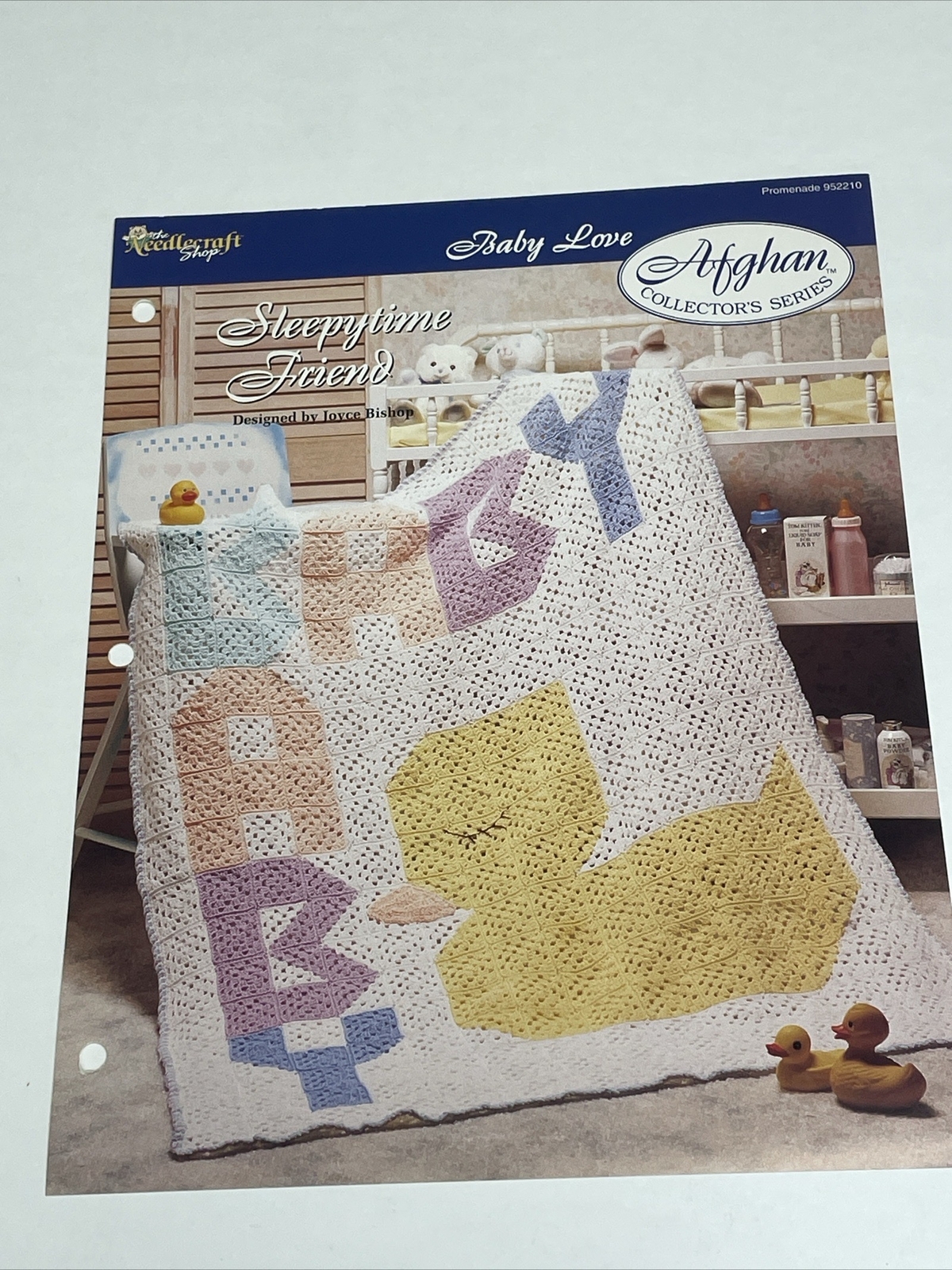 Sleepytime Friend Afghan Baby Love Crochet Pattern Needlecraft Shop