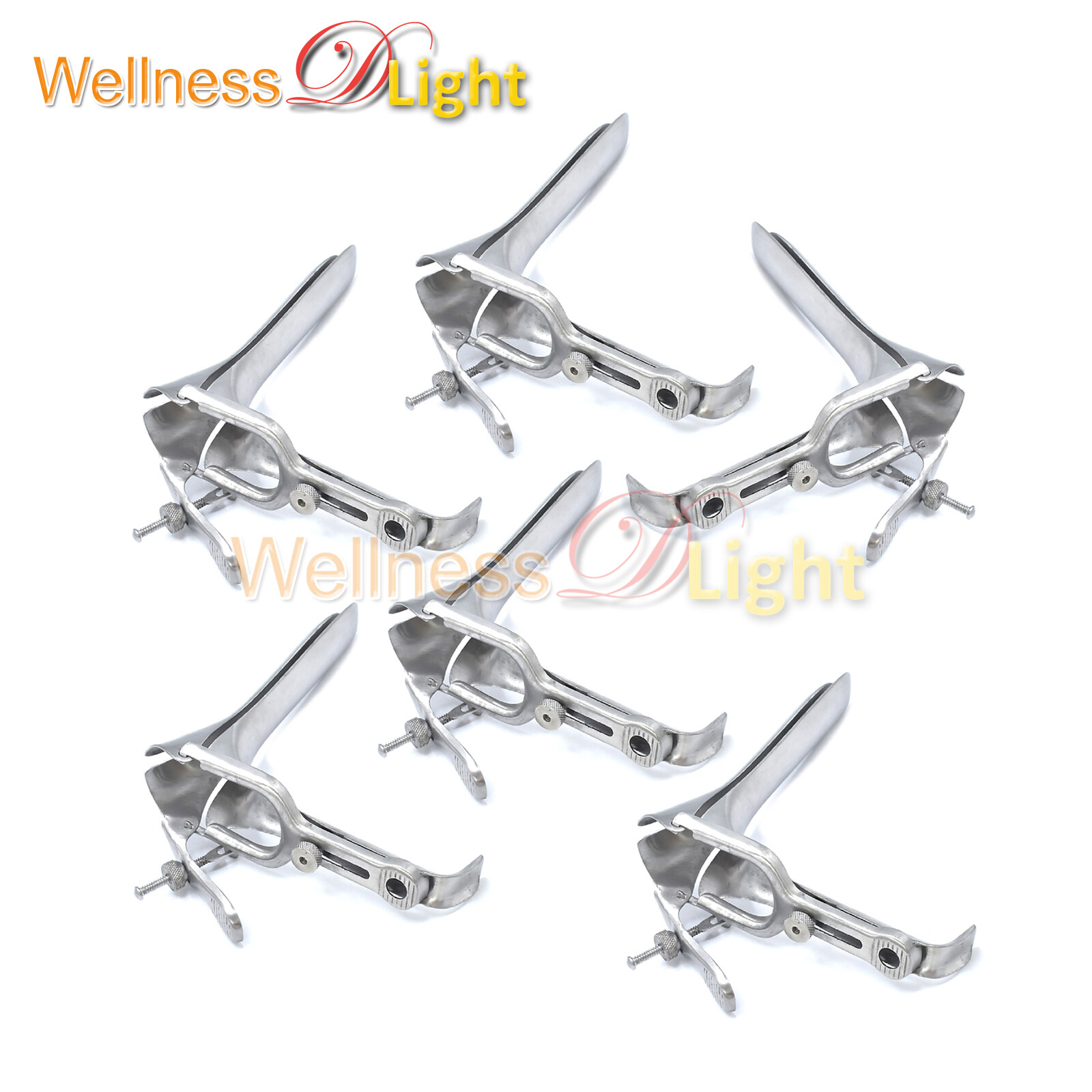 6 Pcs Medium Pederson Vaginal Speculum Surgical And Gynecology Instruments
