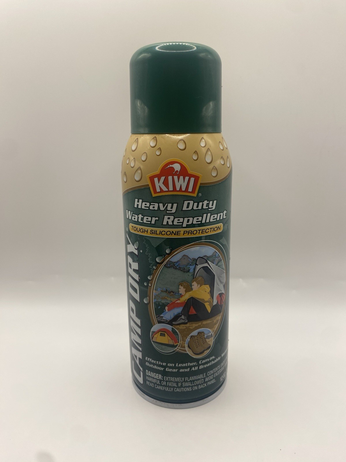 Kiwi, Camp, Dry, Heavy Duty Water Repellent, Tough Silicone Protection, New 12oz