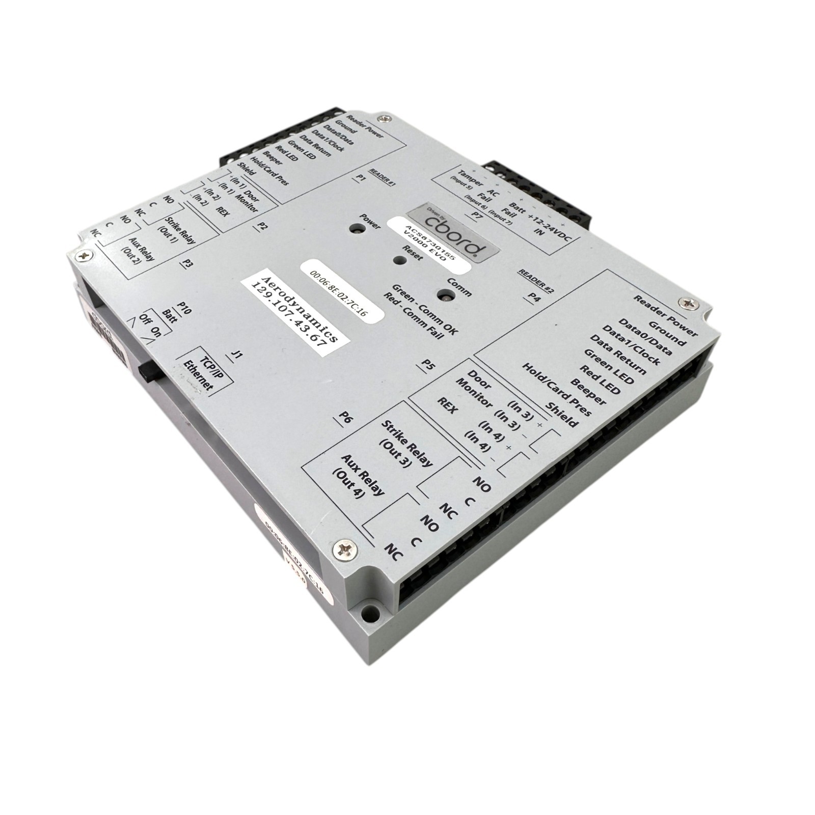 HID VertX EVO V2000 Access Control Reader Board 72000BEP0N01A Cbord