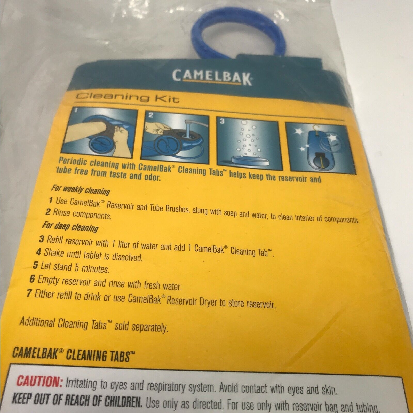 Camelbak Hydration Cleaning Kit Brushes, Tabs, Dryer - Keep Your Gear Fresh