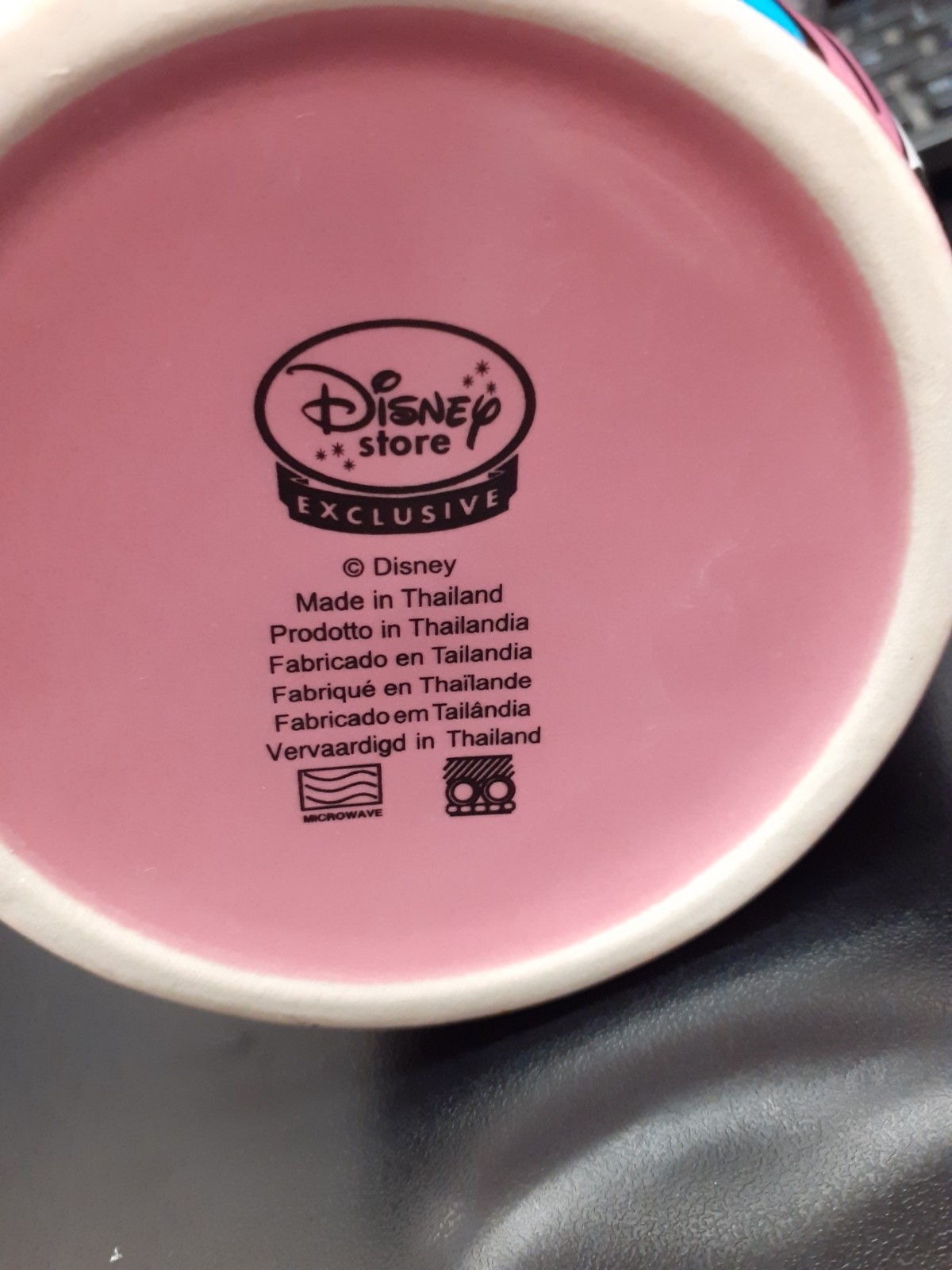 disney store minnie mouse pink mug [wg]