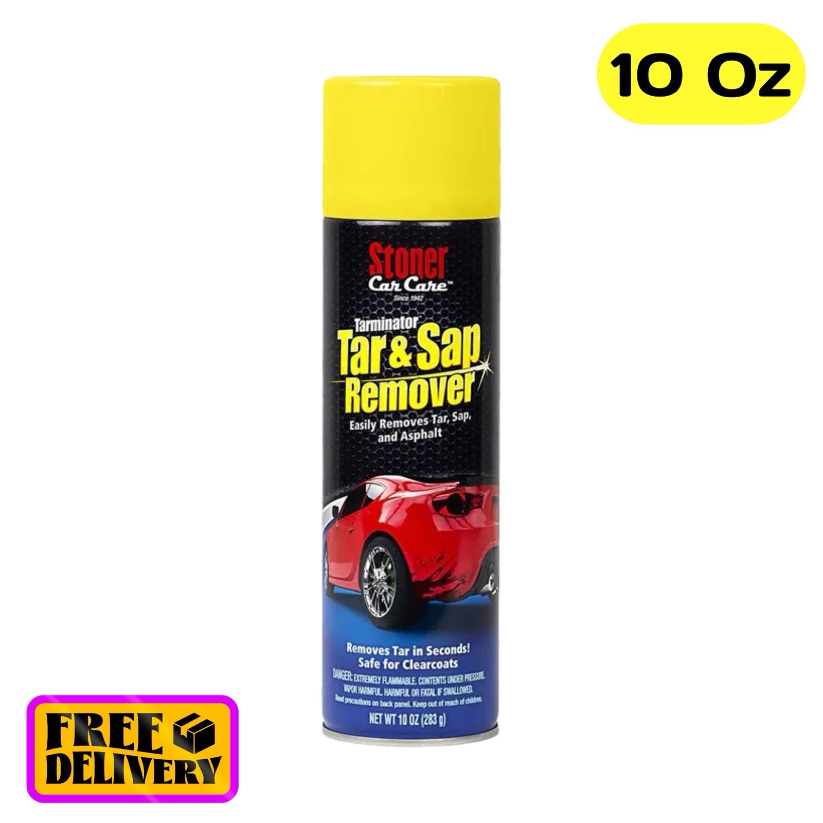 TARMINATOR Tar & Sap Remover Auto Paint Safe Quick Action 16 oz (6-Pack)