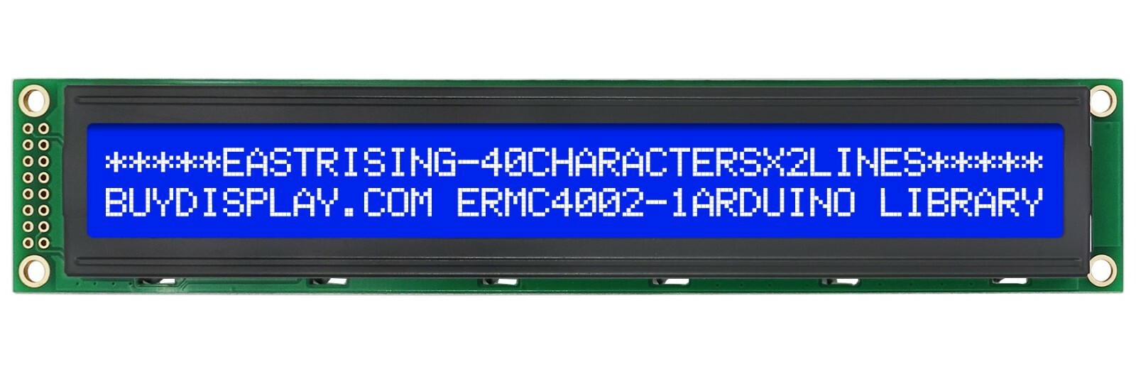 Low-Cost 4002 40x2 Charcter LCD Display Module Blue White Color