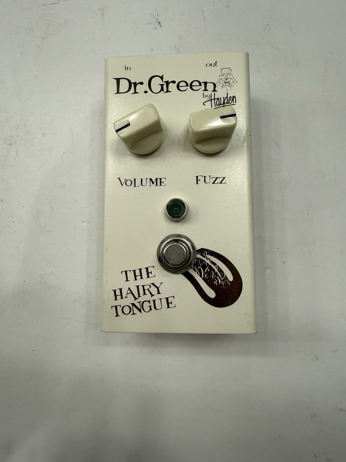 Ashdown Dr. Green By Hayden The Hairy Tongue Fuzz Rare Guitar Effect Pedal