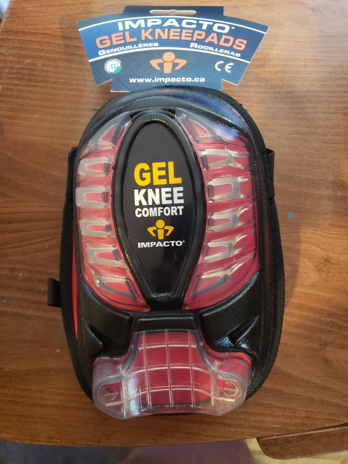 Impacto All-Terrain Gel Knee Pad Model #865-00 BRand NEW Comfortable